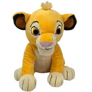 Disney Lion King Simba Plush 12" Kohl's Cares‎ Cub Stuffed Animal 2014 Cartoon